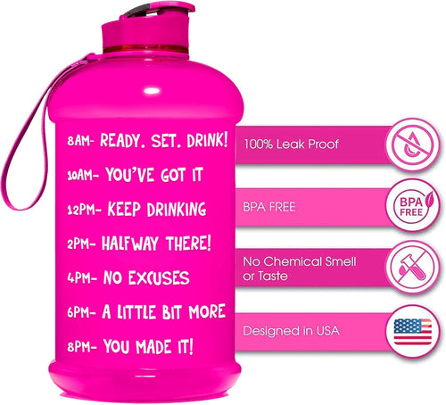 BL-Hydromate™ Half Gallon Motivational Water Jug.