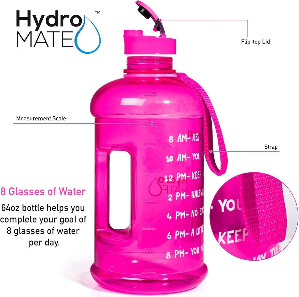 BL-Hydromate™ Half Gallon Motivational Water Jug.